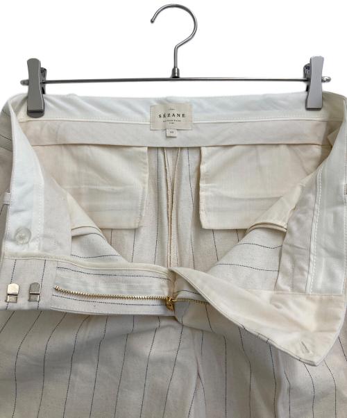 SEZANE（セザンヌ）SEZANE (セザンヌ) パンツ アイボリー サイズ:40の古着・服飾アイテム