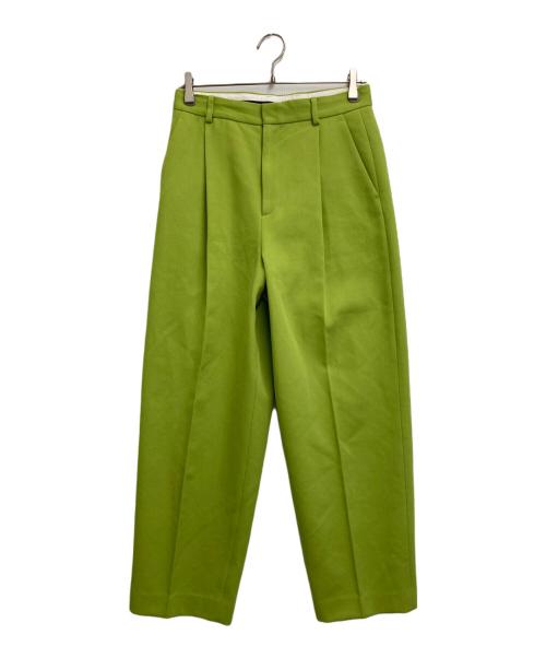 6(ROKU) BEAUTY&YOUTH（ロク ビューティーアンドユース）6(ROKU) BEAUTY&YOUTH (ロク ビューティーアンドユース) KARSEY PANTS ライトグリーン サイズ:38の古着・服飾アイテム