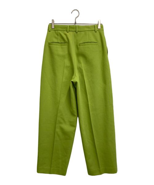 6(ROKU) BEAUTY&YOUTH（ロク ビューティーアンドユース）6(ROKU) BEAUTY&YOUTH (ロク ビューティーアンドユース) KARSEY PANTS ライトグリーン サイズ:38の古着・服飾アイテム