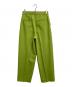 6(ROKU) BEAUTY&YOUTH (ロク ビューティーアンドユース) KARSEY PANTS ライトグリーン サイズ:38：5000円