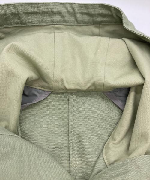 sacai（サカイ）sacai (サカイ) Carhartt WIP (カーハート ワークインプログレス) Duck x Nylon Twill Coat ライトグリーン サイズ:SIZE 2の古着・服飾アイテム