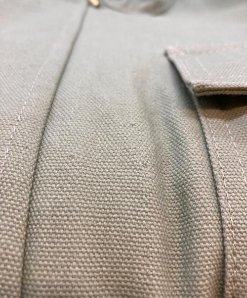 sacai（サカイ）sacai (サカイ) Carhartt WIP (カーハート ワークインプログレス) Duck x Nylon Twill Coat ライトグリーン サイズ:SIZE 2の古着・服飾アイテム