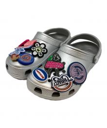 crocs×madhappy×Hysteric Glamour（クロックス×マッドハッピー×ヒステリックグラマー）の古着「サンダル」｜シルバー