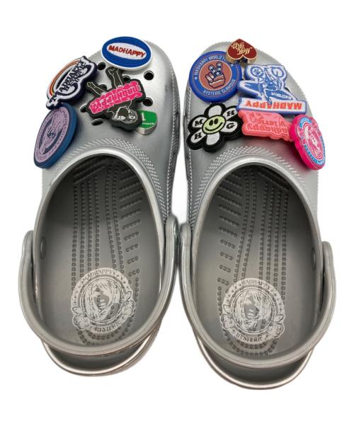 crocs（クロックス）crocs (クロックス) madhappy (マッドハッピー) Hysteric Glamour (ヒステリックグラマー) サンダル シルバー サイズ:SIZE 25cm 未使用品の古着・服飾アイテム