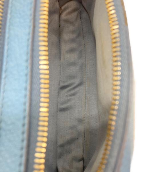 MIU MIU（ミュウミュウ）MIU MIU (ミュウミュウ) ショルダーバッグ ブルーの古着・服飾アイテム