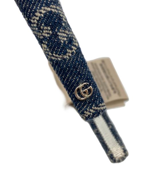 GUCCI（グッチ）GUCCI (グッチ) カチューシャ インディゴ サイズ:M(57cm)の古着・服飾アイテム