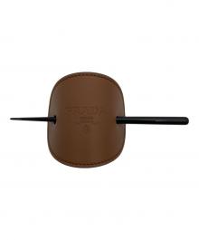 PRADA（プラダ）の古着「ヘアクリップ」｜ブラウン