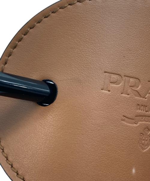 PRADA（プラダ）PRADA (プラダ) ヘアクリップ ブラウンの古着・服飾アイテム