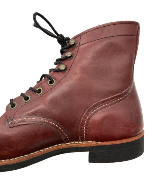 RED WING（レッドウィング）RED WING (レッドウィング) Iron Ranger/アイアンレンジャー バーガンディー サイズ:25cmの古着・服飾アイテム