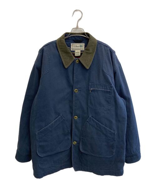 L.L.Bean（エルエルビーン）L.L.Bean (エルエルビーン) ライナー付ダックジャケット ネイビー サイズ:SIZE XLの古着・服飾アイテム