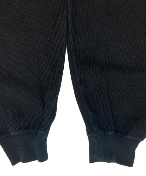 blurhms ROOTSTOCK（ブラームスルーツストック）blurhms ROOTSTOCK (ブラームスルーツストック) ヘンリーネックカットソー ブラック サイズ:Mの古着・服飾アイテム
