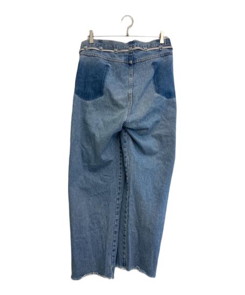 MAISON EUREKA（メゾンエウレカ）MAISON EUREKA (メゾンエウレカ) VINTAGE REWORK BIGGY 017 インディゴ サイズ:Mの古着・服飾アイテム