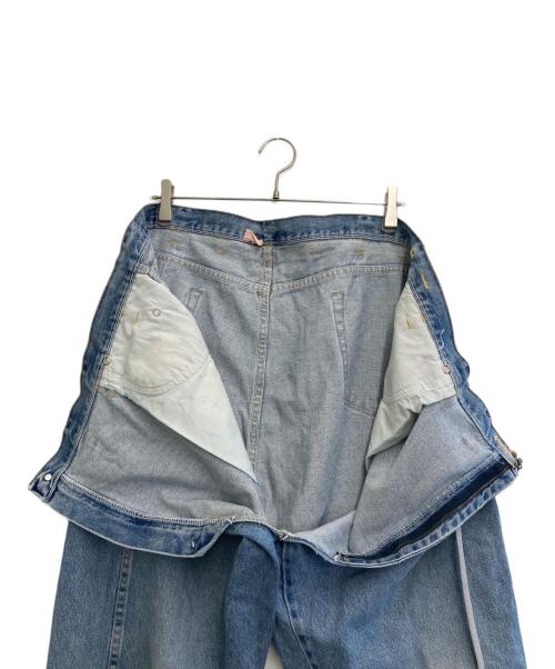 MAISON EUREKA（メゾンエウレカ）MAISON EUREKA (メゾンエウレカ) VINTAGE REWORK BIGGY 017 インディゴ サイズ:Mの古着・服飾アイテム