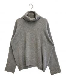 AMI PARIS（アミ パリス）の古着「タートルネックニット」｜グレー