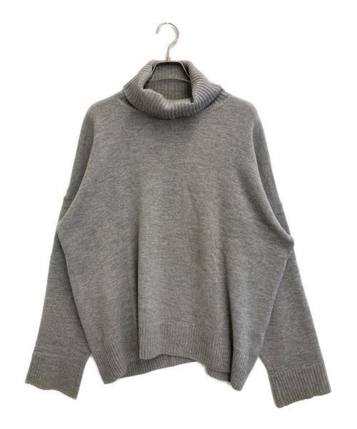 AMI PARIS（アミ パリス）AMI PARIS (アミ パリス) タートルネックニット グレー サイズ:Lの古着・服飾アイテム