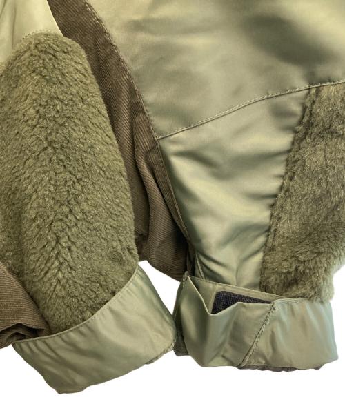 etsinta（エシンタ）etsinta (エシンタ) モンスター中綿オーバーコート オリーブ サイズ:Mの古着・服飾アイテム