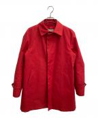 MACKINTOSH PHILOSOPHYマッキントッシュ フィロソフィー）の古着「ライナー付ステンカラーコート」｜レッド