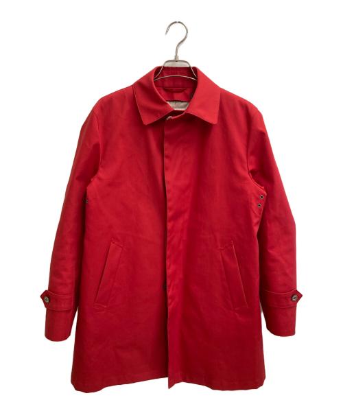 MACKINTOSH PHILOSOPHY（マッキントッシュ フィロソフィー）MACKINTOSH PHILOSOPHY (マッキントッシュ フィロソフィー) ライナー付ステンカラーコート レッド サイズ:38の古着・服飾アイテム