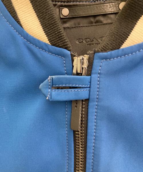 COACH（コーチ）COACH (コーチ) コーチジャケット ブルー サイズ:XSの古着・服飾アイテム