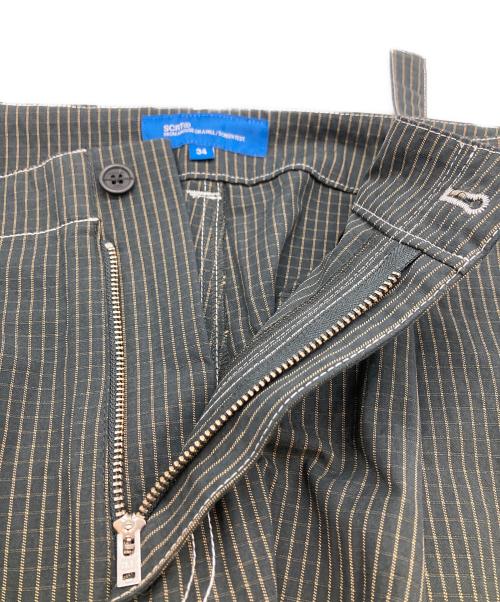 SCRT（エスシーアールティー）SCRT (エスシーアールティー) チェックハーフパンツ グリーン サイズ:34の古着・服飾アイテム