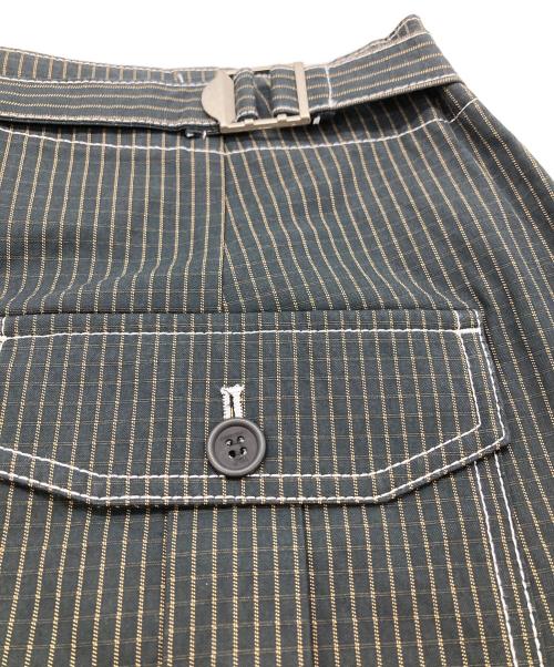 SCRT（エスシーアールティー）SCRT (エスシーアールティー) チェックハーフパンツ グリーン サイズ:34の古着・服飾アイテム