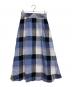 BURBERRY BLUE LABEL（バーバリー ブルー レーベル）の古着「チェックスカート」｜ネイビー