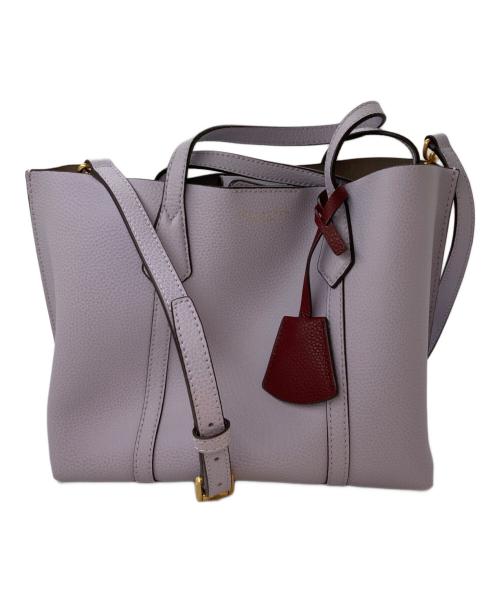 TORY BURCH（トリーバーチ）TORY BURCH (トリーバーチ) 2WAYバッグ パープルの古着・服飾アイテム