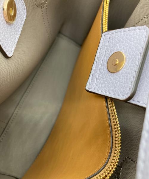 TORY BURCH（トリーバーチ）TORY BURCH (トリーバーチ) 2WAYバッグ パープルの古着・服飾アイテム