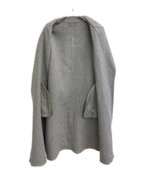 23区（ニジュウサンク）23区 (ニジュウサンク) MANTECOリバー ロング コート グレー サイズ:44の古着・服飾アイテム