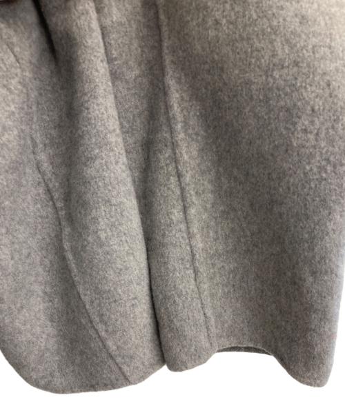 23区（ニジュウサンク）23区 (ニジュウサンク) MANTECOリバー ロング コート グレー サイズ:44の古着・服飾アイテム