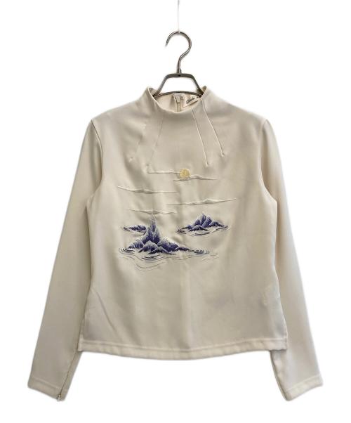 Tanaka Daisuke（タナカ ダイスケ）tanaka daisuke (タナカ ダイスケ) 桃源郷 プルオーバートップス アイボリー サイズ:1の古着・服飾アイテム