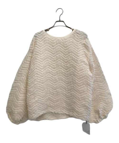 Loungedress（ラウンジドレス）Loungedress (ラウンジドレス) フェザーブラウス アイボリー サイズ:freeの古着・服飾アイテム