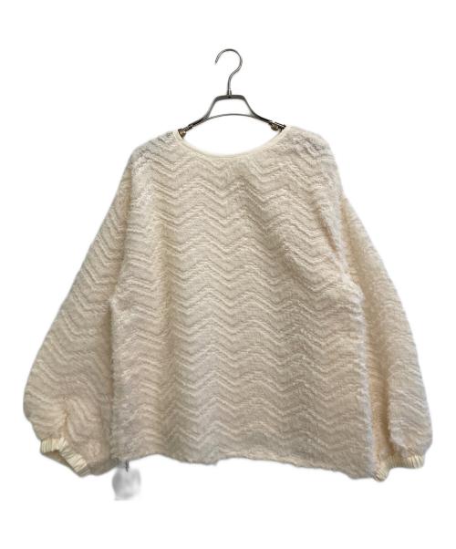 Loungedress（ラウンジドレス）Loungedress (ラウンジドレス) フェザーブラウス アイボリー サイズ:freeの古着・服飾アイテム