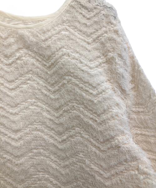 Loungedress（ラウンジドレス）Loungedress (ラウンジドレス) フェザーブラウス アイボリー サイズ:freeの古着・服飾アイテム