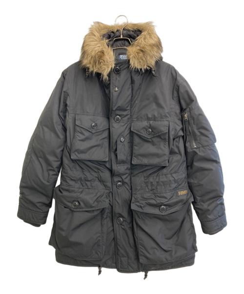 POLO RALPH LAUREN（ポロ・ラルフローレン）POLO RALPH LAUREN (ポロ・ラルフローレン) ダウンコート ブラック サイズ:Mの古着・服飾アイテム