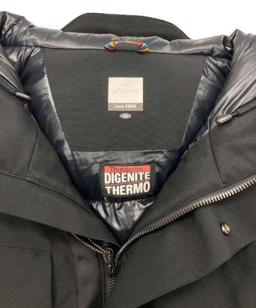 PHENIX（フェニックス）PHENIX (フェニックス) ダウンジャケット ブラック サイズ:Mの古着・服飾アイテム