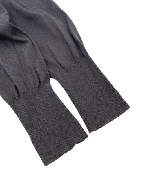 Vivienne Westwood RED LABEL（ヴィヴィアンウエストウッドレッドレーベル）Vivienne Westwood RED LABEL (ヴィヴィアンウエストウッドレッドレーベル) オーブ刺繍 クルーネックカーディガン グレー サイズ:SIZE Mの古着・服飾アイテム