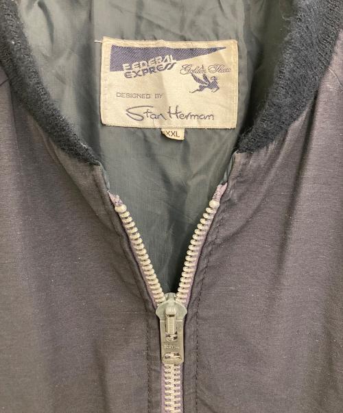 fedral express（フェデラルエクスプレス）fedral express (フェデラルエクスプレス) バックプリントジャケット グレー サイズ:XXLの古着・服飾アイテム