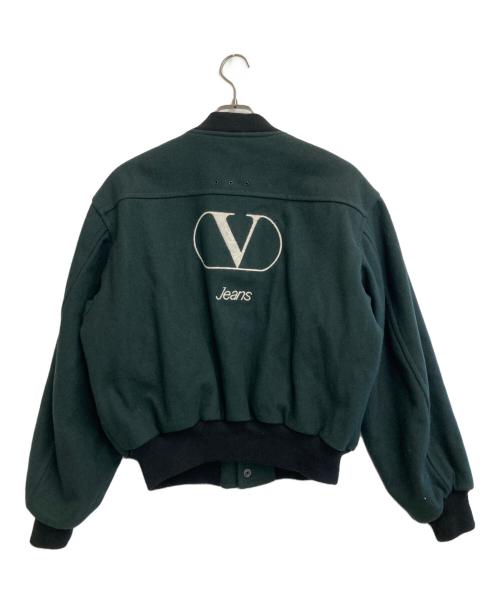 VALENTINO GARAVANI（ヴァレンティノ・ガラヴァーニ）VALENTINO GARAVANI (ヴァレンティノ・ガラヴァーニ) スタジャン グリーン サイズ:42の古着・服飾アイテム