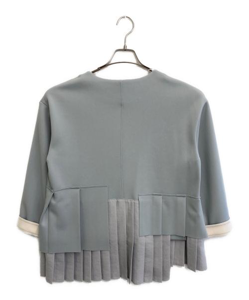 eimee law（エイミーロウ）eimee law (エイミーロウ) タックプリーツセレモニーJK ミントグリーン サイズ:38の古着・服飾アイテム