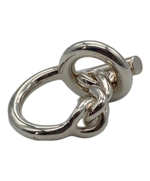 HERMES（エルメス）HERMES (エルメス) CROISETTEリング シルバー サイズ:8号の古着・服飾アイテム