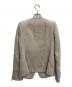 ARMANI COLLEZIONI (アルマーニ コレツィオーニ) ノーカラージャケット ベージュ サイズ:SIZE M (38)：4000円