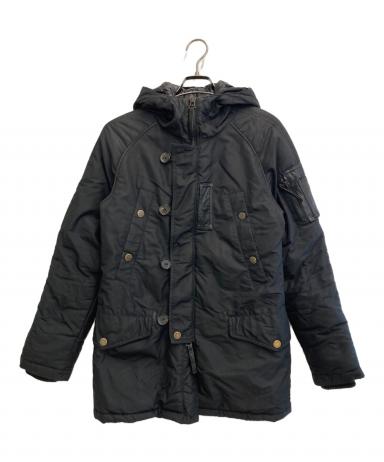 中古・古着通販】DUVETICA (デュベティカ) N-3Bタイプコート ブラック