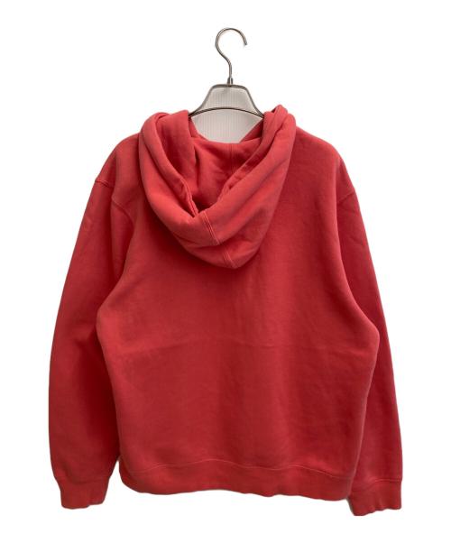 stussy（ステューシー）stussy (ステューシー) 8 Ball Man Embroidered Hoodie オレンジ サイズ:SIZE Mの古着・服飾アイテム