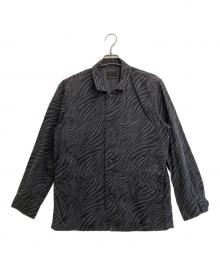 Hysteric Glamour（ヒステリックグラマー）の古着「STBM RACING刺繍 ジャケット」｜ブラック×グレー