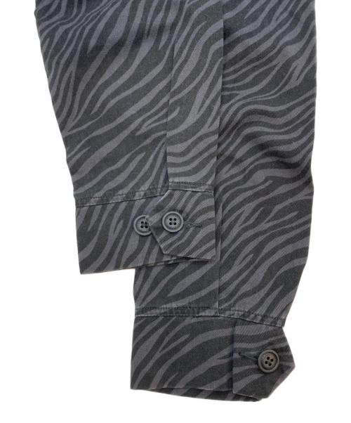 Hysteric Glamour（ヒステリックグラマー）Hysteric Glamour (ヒステリックグラマー) STBM RACING刺繍 ジャケット ブラック×グレー サイズ:Mの古着・服飾アイテム