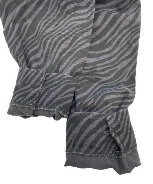 Hysteric Glamour（ヒステリックグラマー）Hysteric Glamour (ヒステリックグラマー) STBM RACING刺繍 ジャケット ブラック×グレー サイズ:Mの古着・服飾アイテム