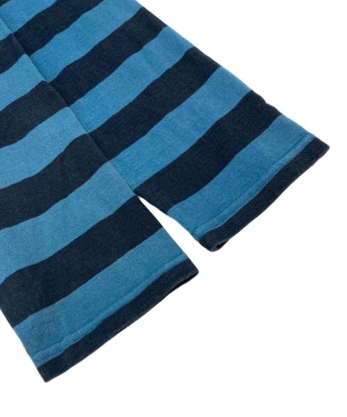 Hysteric Glamour（ヒステリックグラマー）Hysteric Glamour (ヒステリックグラマー) ボーダーカットソー ブラック×ブルー サイズ:SIZE Sの古着・服飾アイテム