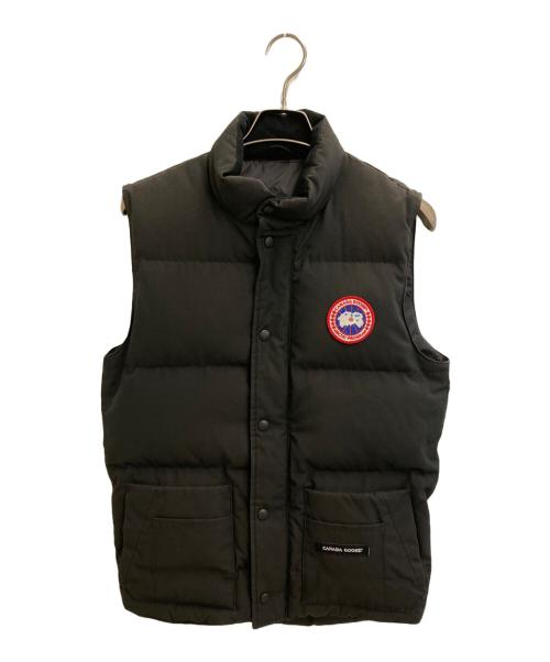 CANADA GOOSE（カナダグース）CANADA GOOSE (カナダグース) ダウンベスト ブラック サイズ:XSの古着・服飾アイテム