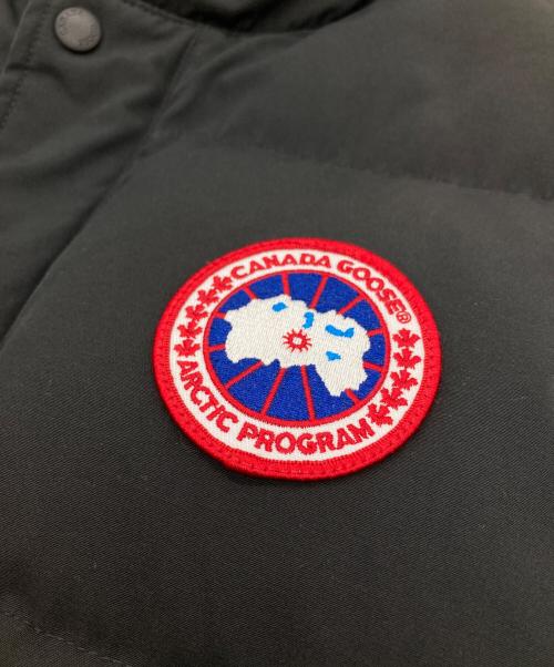 CANADA GOOSE（カナダグース）CANADA GOOSE (カナダグース) ダウンベスト ブラック サイズ:XSの古着・服飾アイテム